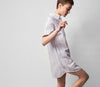 Women New Arrivals - Striped shirt dress