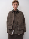 A.P.C. model wearing Fall 26 look