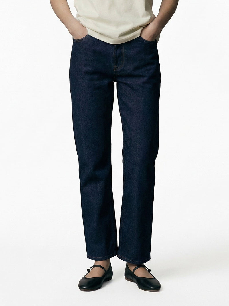 women's straight leg jeans