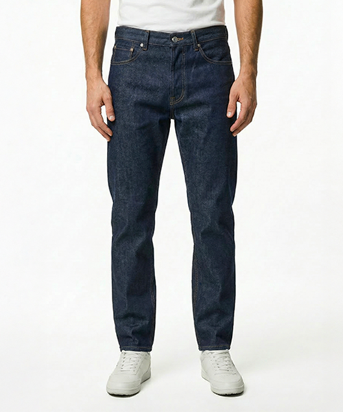 tapered fit jeans
